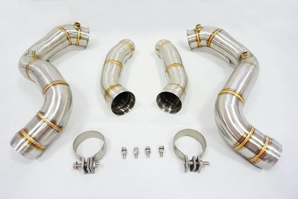 Mercedes C63 AMG 4.0TT Evoperformance Catless Downpipes