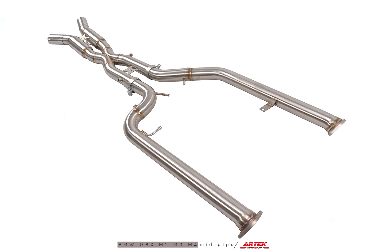 BMW S58 G80/G87 M2 Artek motorsport Midpipe